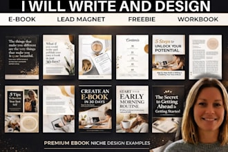 ebook design workbook design branding board or design ebook