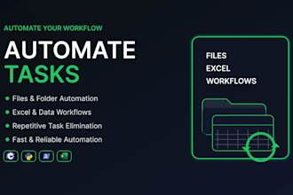 automate repetitive tasks and fix inefficient workflows