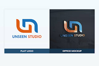 design minimal and modern logo design for business or brand