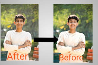enhance and fix blur, upscale using ai