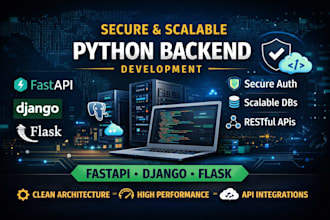 build a secure, scalable python backend using fastapi