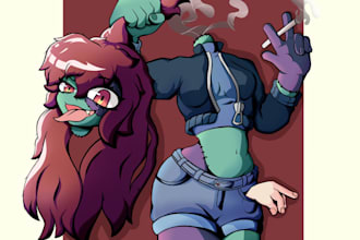 creare tus personajes en estilo cartoon
