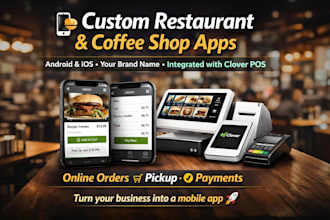 develop custom business applications integrated with clover