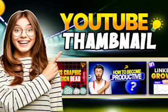 design professional youtube thambnails