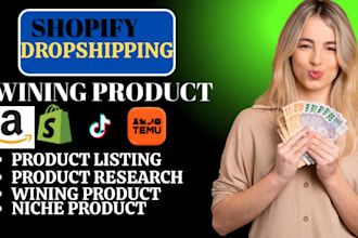 do shopify wining product research,dropshiping product