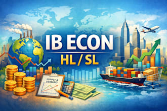 provide ib economics hl sl tuitions