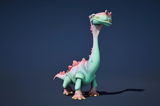 do stylized 3d characters for video games