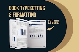 do ebook formatting and layout design