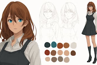 draw anime and manga illustrations
