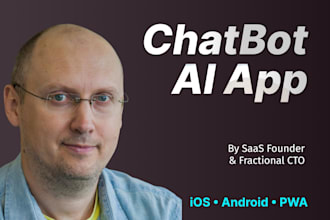 develop a custom ai saas web app, llm chatbot, or ai agent software
