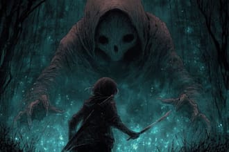 create dark art for black metal, death metal, doom