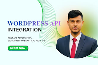 integrate wordpress rest API, custom endpoints