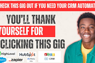 gohighlevel, hubspot, zoho CRM with sales pipelines, workflows, and automation