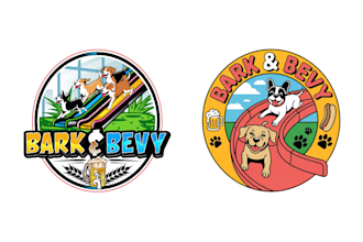 design a custom unique dog logo