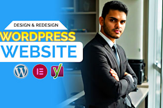 create and develop wordpress websites