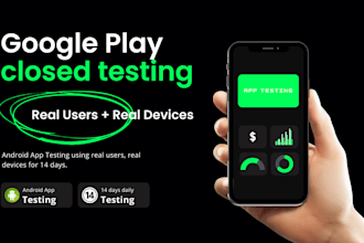 provide testers for google play closed testing for 14 days