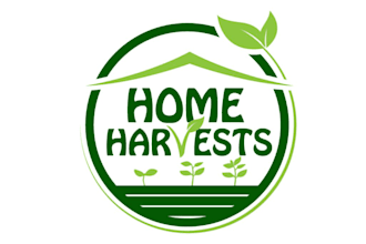 design wonderful home harvests logo for your company