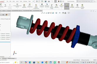 create professional solidworks mechanical assemblies with parts and mates