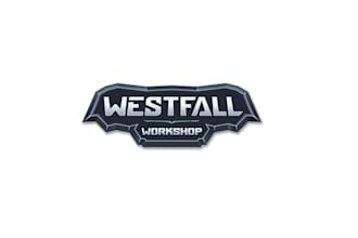 design fantasy miniature gaming store west fall workshop logo