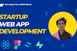build mvp web app for startups using nextjs and supabase