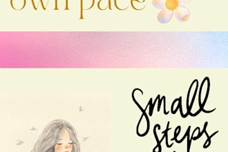 design aesthetic instagram posts, phone wallpapers and many more using canva