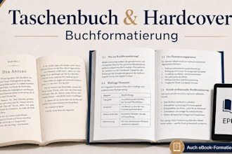 format your paperback and hardcover book for print layout