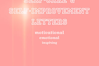 write emotional self care and self growth journal content