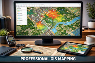 do gis mapping, kml and georeferencing using qgis or arcgis