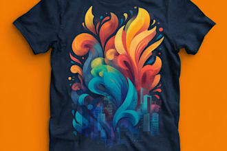 do t shirt design typography and custom t shirt graphic tee