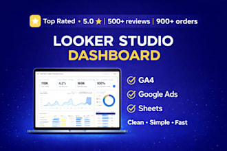 build a looker studio dashboard for your data