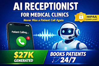 build a hipaa compliant ai receptionist for dental clinics and practices