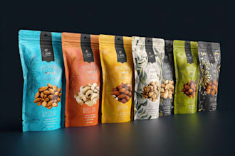 design supplement or hemp product packaging box and label