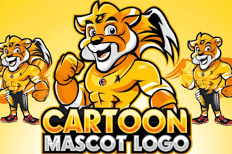 design mascot, character, sports and cartoon logo design