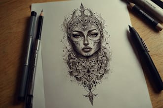 create custom tattoo designs perfectly made for your body