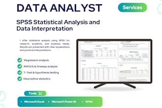 spss statistical data analysis