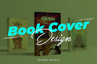do exclusive modern book cover design, kindle, KDP, ebook cover