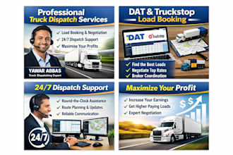 take care of your trucking dispatching business