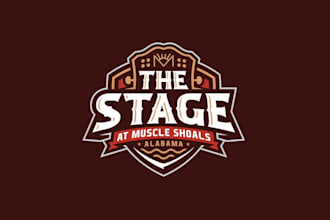 design stage sports tourism logo