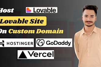 host and connect any ai generated website to a custom domain lovable, bolt