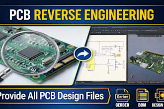 do pcb reverse engineering to provide all pcb design files