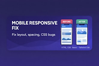 fix mobile responsive issues on your website