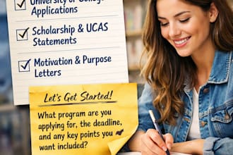 improve and polish admission essays and statements of purpose