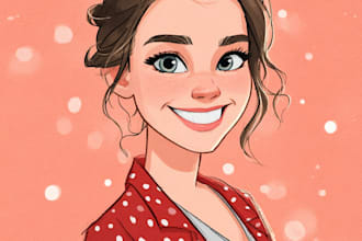 draw disney cartoon portrait