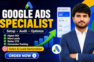 be your google ads specialist audit and optimization