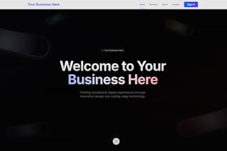 develop a dynamic business site with appwrite integration
