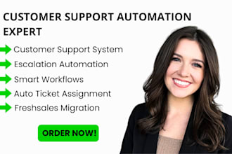 automate customer support tickets and workflows for your helpdesk