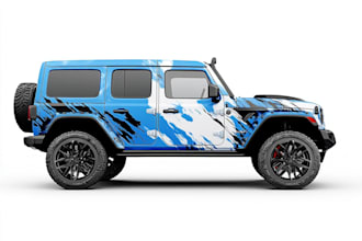 do amazing car wrap design