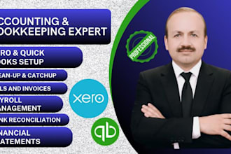 do xero bookkeeping and bank reconciliation and data entry
