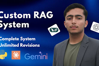 build rag system setup, vector search dev, pinecone, ai chatbot and custom agent
