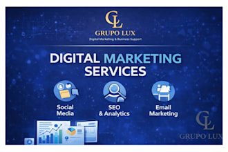 digital marketing consulting and administrativo support